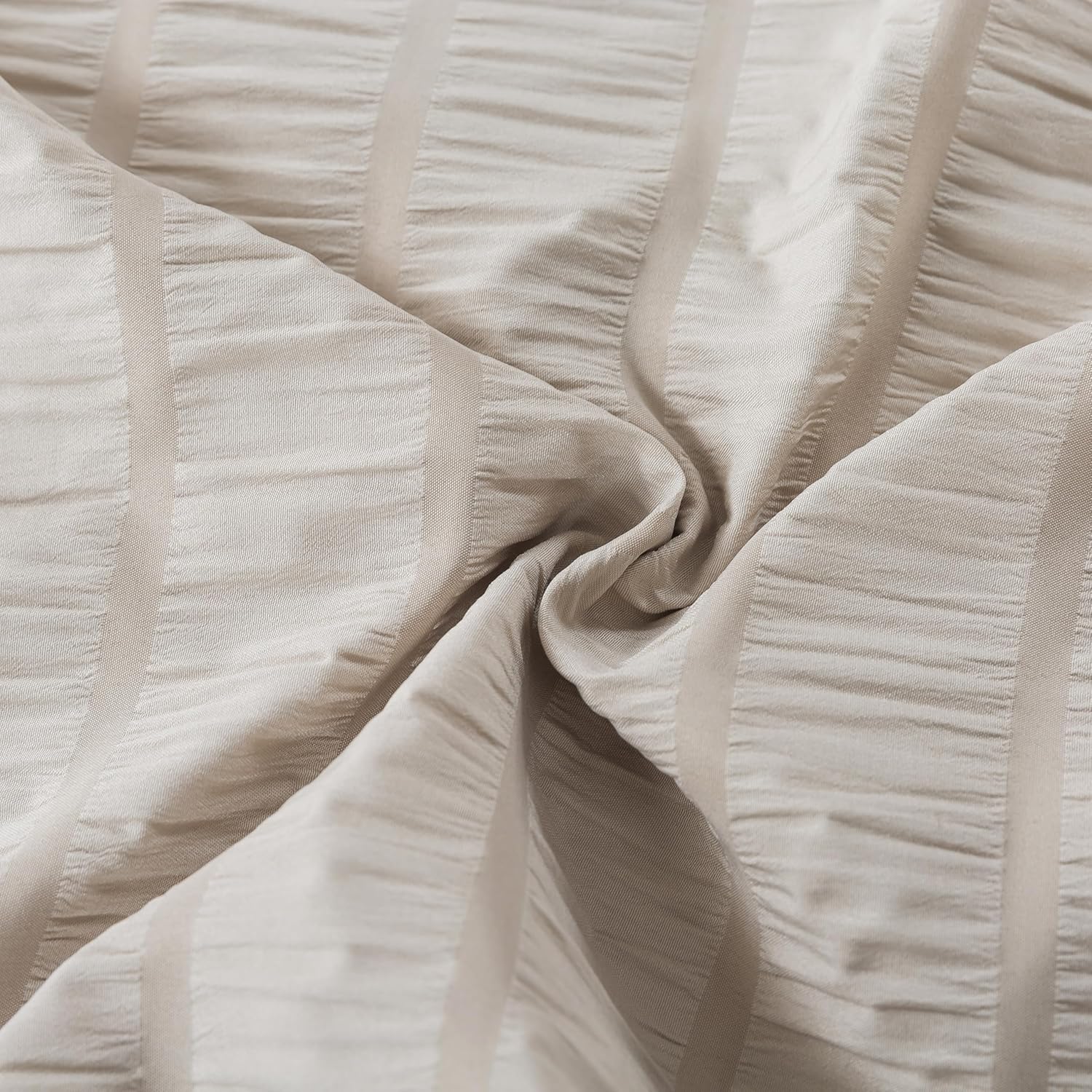 H Household Seersucker Washed Microfiber Pillowcases Set of 1– Ultra Soft & Comfortable, Envelope Closure, Available in Body Size 20x54 Inches - Textured Design, Easy Care, Wrinkle-Resistant